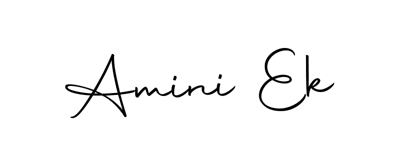 Amini Ek stylish signature style. Best Handwritten Sign (Autography-DOLnW) for my name. Handwritten Signature Collection Ideas for my name Amini Ek. Amini Ek signature style 10 images and pictures png