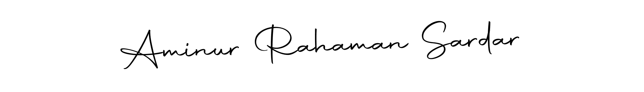 Use a signature maker to create a handwritten signature online. With this signature software, you can design (Autography-DOLnW) your own signature for name Aminur Rahaman Sardar. Aminur Rahaman Sardar signature style 10 images and pictures png