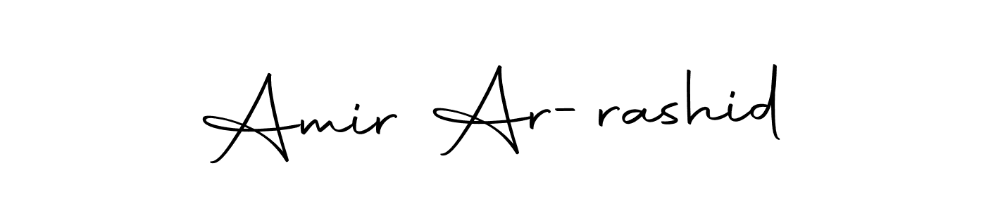 Make a short Amir Ar-rashid signature style. Manage your documents anywhere anytime using Autography-DOLnW. Create and add eSignatures, submit forms, share and send files easily. Amir Ar-rashid signature style 10 images and pictures png