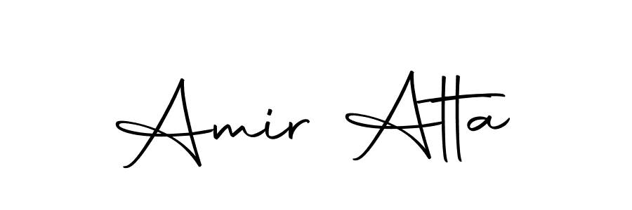 Also we have Amir Atta name is the best signature style. Create professional handwritten signature collection using Autography-DOLnW autograph style. Amir Atta signature style 10 images and pictures png