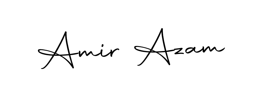 Design your own signature with our free online signature maker. With this signature software, you can create a handwritten (Autography-DOLnW) signature for name Amir Azam. Amir Azam signature style 10 images and pictures png