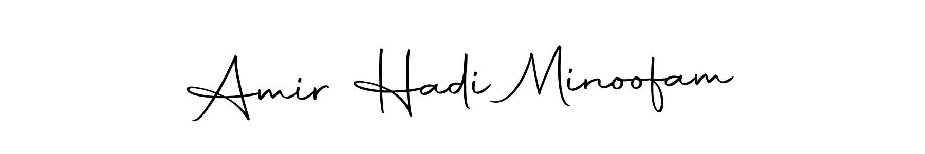 Design your own signature with our free online signature maker. With this signature software, you can create a handwritten (Autography-DOLnW) signature for name Amir Hadi Minoofam. Amir Hadi Minoofam signature style 10 images and pictures png