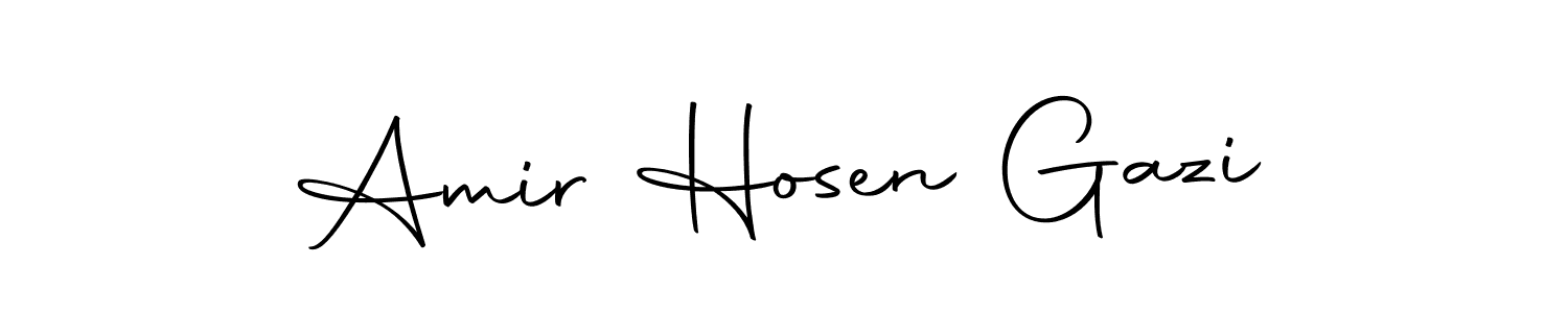 It looks lik you need a new signature style for name Amir Hosen Gazi. Design unique handwritten (Autography-DOLnW) signature with our free signature maker in just a few clicks. Amir Hosen Gazi signature style 10 images and pictures png