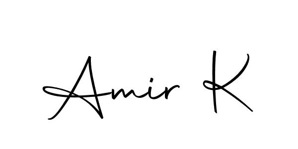 Here are the top 10 professional signature styles for the name Amir K. These are the best autograph styles you can use for your name. Amir K signature style 10 images and pictures png