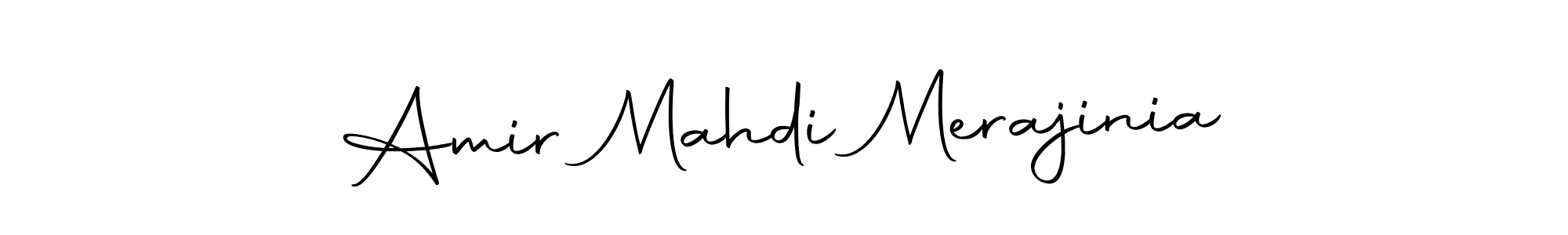 Autography-DOLnW is a professional signature style that is perfect for those who want to add a touch of class to their signature. It is also a great choice for those who want to make their signature more unique. Get Amir Mahdi Merajinia name to fancy signature for free. Amir Mahdi Merajinia signature style 10 images and pictures png