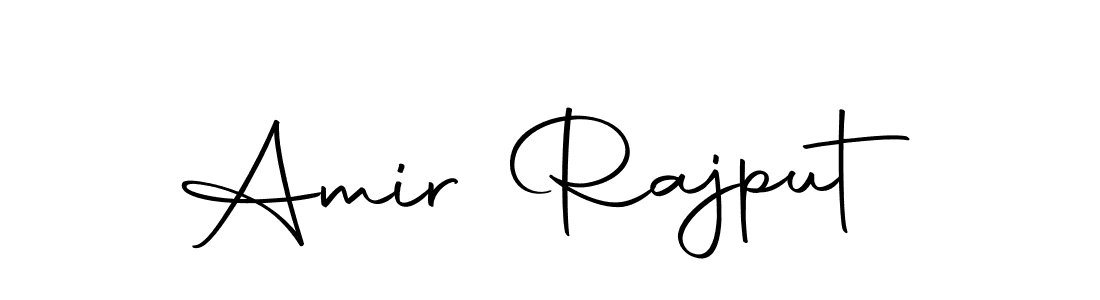 Create a beautiful signature design for name Amir Rajput. With this signature (Autography-DOLnW) fonts, you can make a handwritten signature for free. Amir Rajput signature style 10 images and pictures png