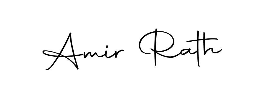 Make a beautiful signature design for name Amir Rath. Use this online signature maker to create a handwritten signature for free. Amir Rath signature style 10 images and pictures png