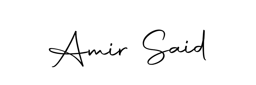 This is the best signature style for the Amir Said name. Also you like these signature font (Autography-DOLnW). Mix name signature. Amir Said signature style 10 images and pictures png