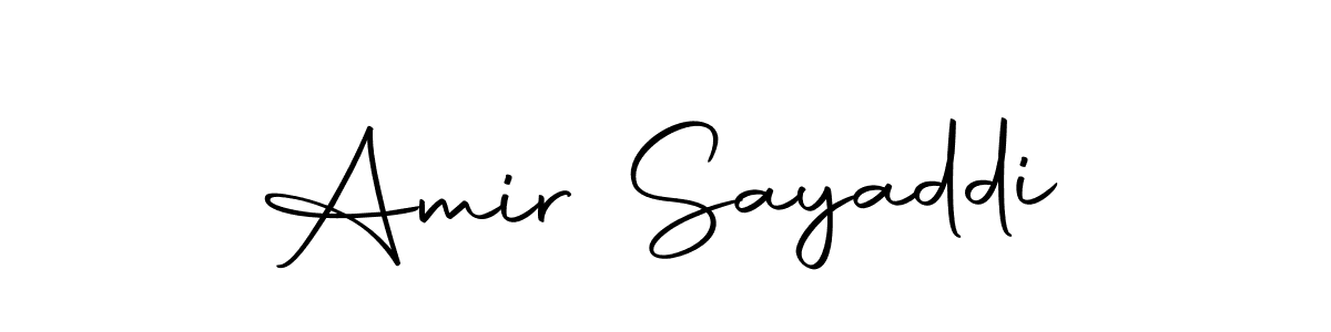 You can use this online signature creator to create a handwritten signature for the name Amir Sayaddi. This is the best online autograph maker. Amir Sayaddi signature style 10 images and pictures png