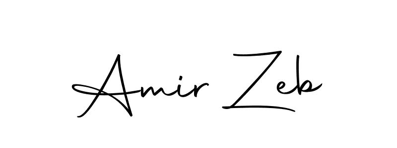 How to make Amir Zeb signature? Autography-DOLnW is a professional autograph style. Create handwritten signature for Amir Zeb name. Amir Zeb signature style 10 images and pictures png