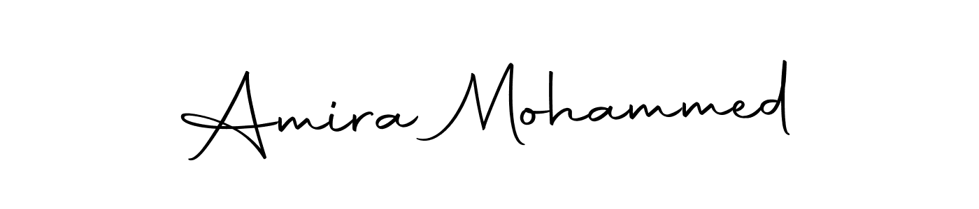 You can use this online signature creator to create a handwritten signature for the name Amira Mohammed. This is the best online autograph maker. Amira Mohammed signature style 10 images and pictures png