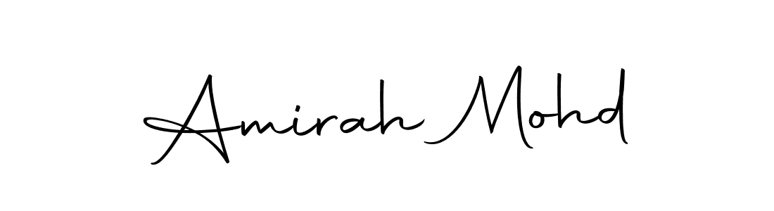 if you are searching for the best signature style for your name Amirah Mohd. so please give up your signature search. here we have designed multiple signature styles  using Autography-DOLnW. Amirah Mohd signature style 10 images and pictures png