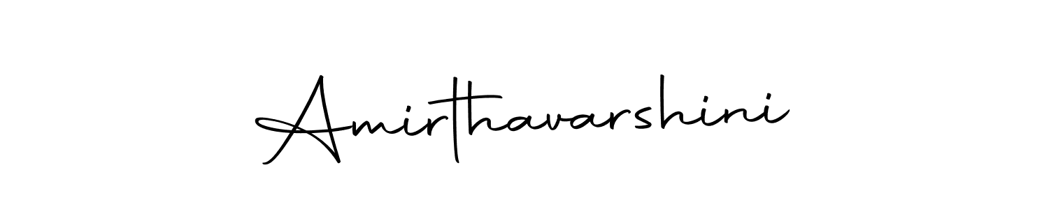 Create a beautiful signature design for name Amirthavarshini. With this signature (Autography-DOLnW) fonts, you can make a handwritten signature for free. Amirthavarshini signature style 10 images and pictures png
