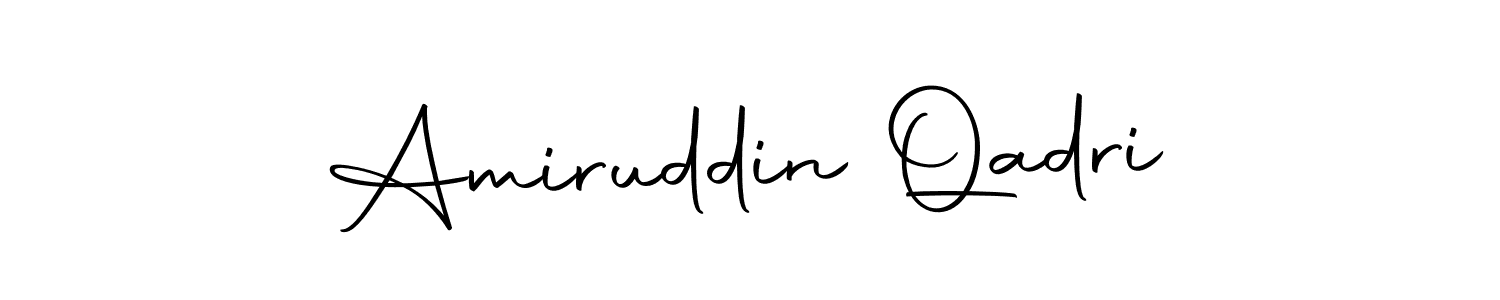 How to make Amiruddin Qadri signature? Autography-DOLnW is a professional autograph style. Create handwritten signature for Amiruddin Qadri name. Amiruddin Qadri signature style 10 images and pictures png