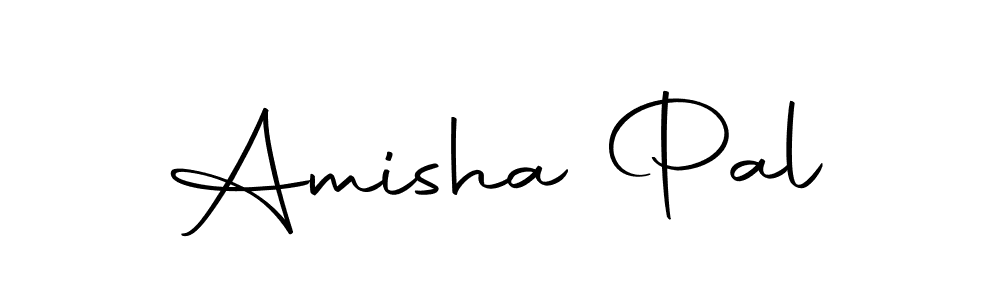How to make Amisha Pal name signature. Use Autography-DOLnW style for creating short signs online. This is the latest handwritten sign. Amisha Pal signature style 10 images and pictures png