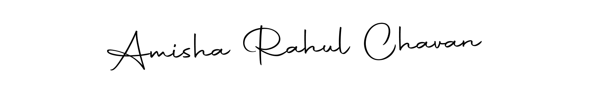 Use a signature maker to create a handwritten signature online. With this signature software, you can design (Autography-DOLnW) your own signature for name Amisha Rahul Chavan. Amisha Rahul Chavan signature style 10 images and pictures png