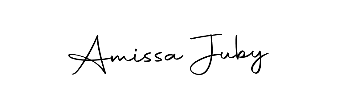 if you are searching for the best signature style for your name Amissa Juby. so please give up your signature search. here we have designed multiple signature styles  using Autography-DOLnW. Amissa Juby signature style 10 images and pictures png