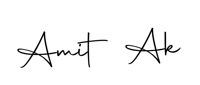 You can use this online signature creator to create a handwritten signature for the name Amit Ak. This is the best online autograph maker. Amit Ak signature style 10 images and pictures png