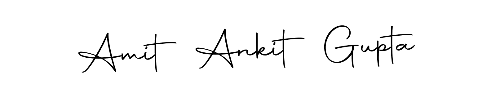 Here are the top 10 professional signature styles for the name Amit Ankit Gupta. These are the best autograph styles you can use for your name. Amit Ankit Gupta signature style 10 images and pictures png