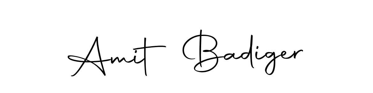 Create a beautiful signature design for name Amit Badiger. With this signature (Autography-DOLnW) fonts, you can make a handwritten signature for free. Amit Badiger signature style 10 images and pictures png