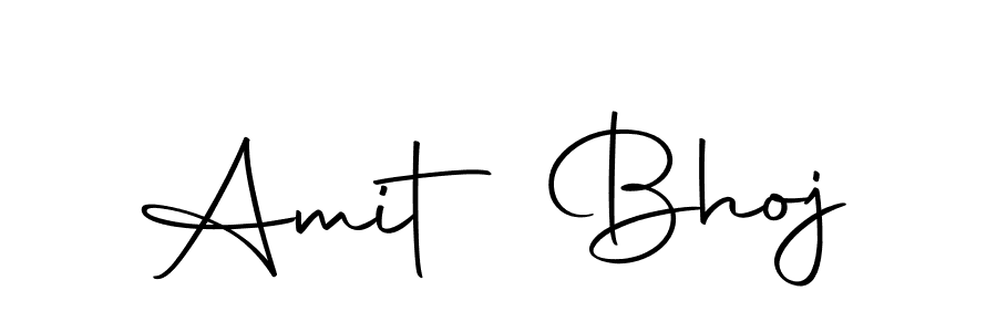 The best way (Autography-DOLnW) to make a short signature is to pick only two or three words in your name. The name Amit Bhoj include a total of six letters. For converting this name. Amit Bhoj signature style 10 images and pictures png