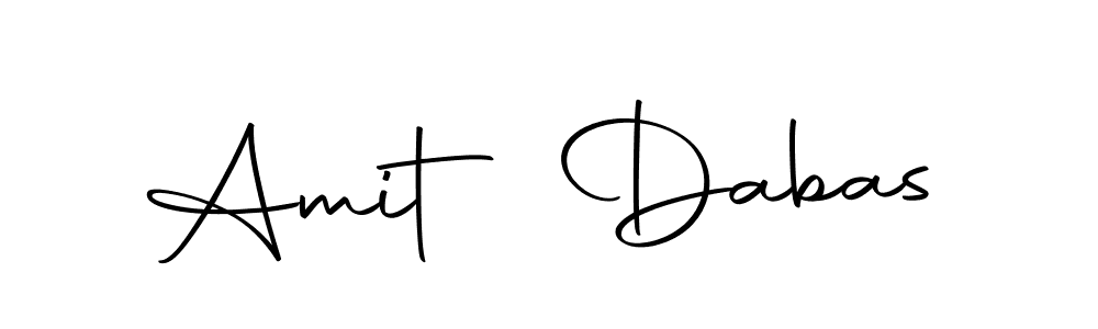 Amit Dabas stylish signature style. Best Handwritten Sign (Autography-DOLnW) for my name. Handwritten Signature Collection Ideas for my name Amit Dabas. Amit Dabas signature style 10 images and pictures png
