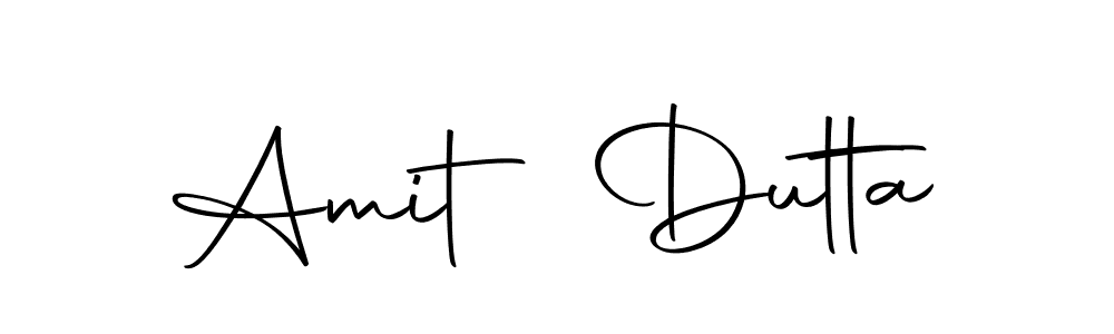 Create a beautiful signature design for name Amit Dutta. With this signature (Autography-DOLnW) fonts, you can make a handwritten signature for free. Amit Dutta signature style 10 images and pictures png