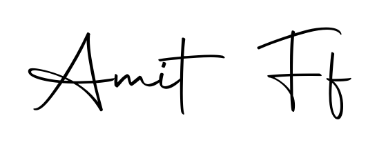 Also You can easily find your signature by using the search form. We will create Amit Ff name handwritten signature images for you free of cost using Autography-DOLnW sign style. Amit Ff signature style 10 images and pictures png