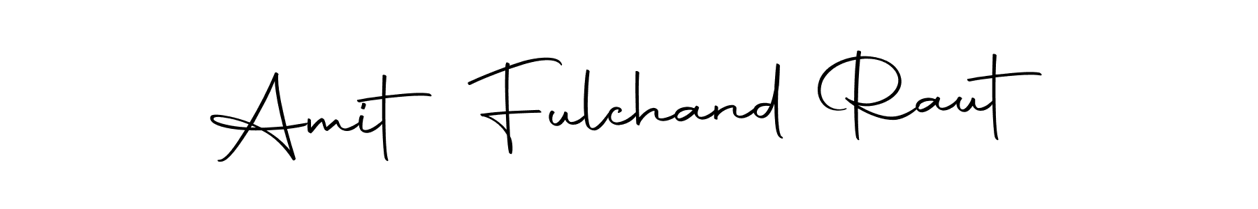 Also we have Amit Fulchand Raut name is the best signature style. Create professional handwritten signature collection using Autography-DOLnW autograph style. Amit Fulchand Raut signature style 10 images and pictures png