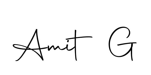 Also we have Amit G name is the best signature style. Create professional handwritten signature collection using Autography-DOLnW autograph style. Amit G signature style 10 images and pictures png