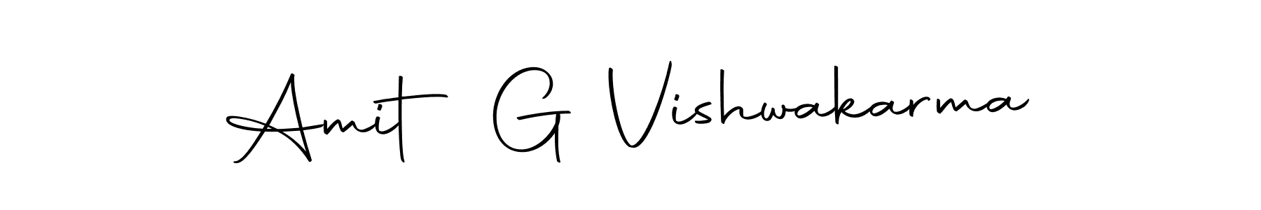 Make a short Amit G Vishwakarma signature style. Manage your documents anywhere anytime using Autography-DOLnW. Create and add eSignatures, submit forms, share and send files easily. Amit G Vishwakarma signature style 10 images and pictures png