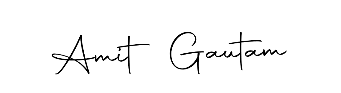 Make a beautiful signature design for name Amit Gautam. With this signature (Autography-DOLnW) style, you can create a handwritten signature for free. Amit Gautam signature style 10 images and pictures png