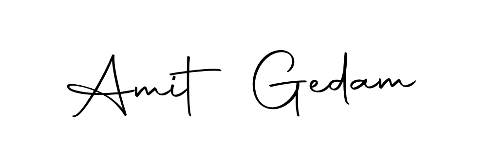 It looks lik you need a new signature style for name Amit Gedam. Design unique handwritten (Autography-DOLnW) signature with our free signature maker in just a few clicks. Amit Gedam signature style 10 images and pictures png