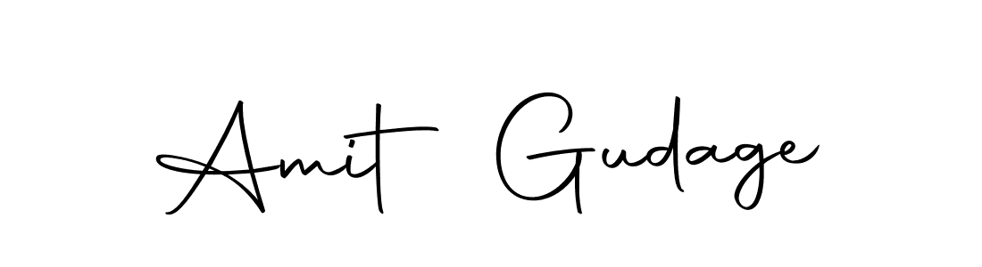 Design your own signature with our free online signature maker. With this signature software, you can create a handwritten (Autography-DOLnW) signature for name Amit Gudage. Amit Gudage signature style 10 images and pictures png