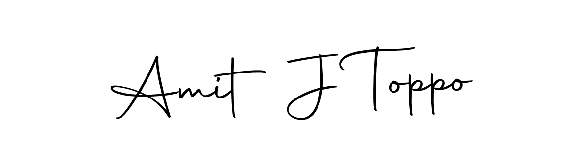 Here are the top 10 professional signature styles for the name Amit J Toppo. These are the best autograph styles you can use for your name. Amit J Toppo signature style 10 images and pictures png