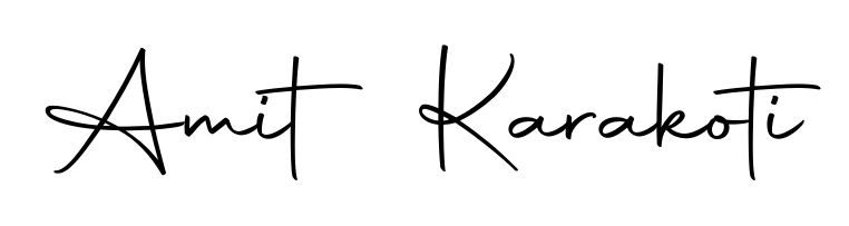A modern signature idea for name Amit Karakoti using Autography-DOLnW font. Clean strokes and elegant curves make it stand out instantly. Amit Karakoti signature style 10 images and pictures png