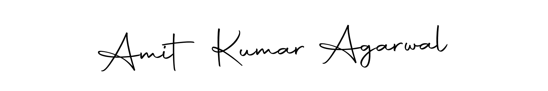 Create a beautiful signature design for name Amit Kumar Agarwal. With this signature (Autography-DOLnW) fonts, you can make a handwritten signature for free. Amit Kumar Agarwal signature style 10 images and pictures png