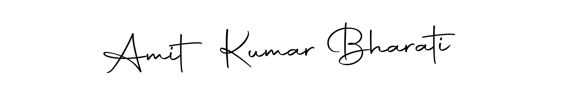 Make a beautiful signature design for name Amit Kumar Bharati. With this signature (Autography-DOLnW) style, you can create a handwritten signature for free. Amit Kumar Bharati signature style 10 images and pictures png