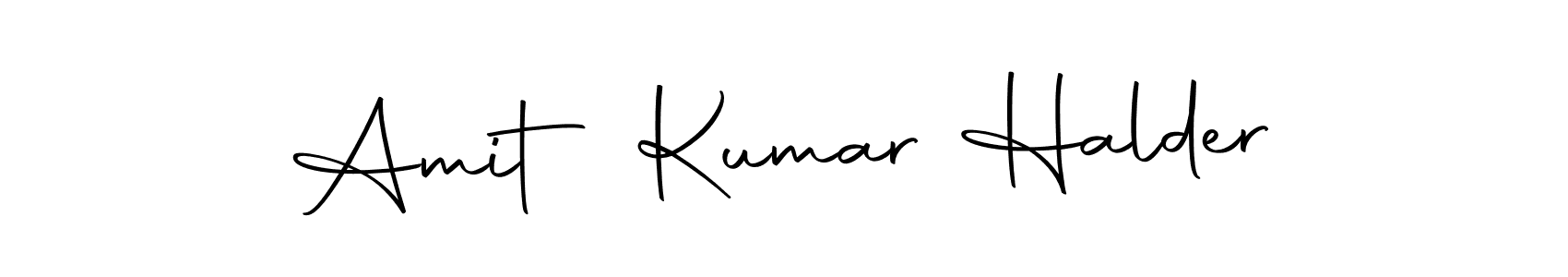 You can use this online signature creator to create a handwritten signature for the name Amit Kumar Halder. This is the best online autograph maker. Amit Kumar Halder signature style 10 images and pictures png