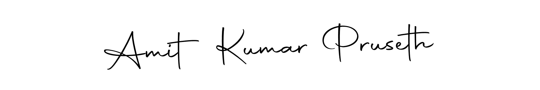 Also we have Amit Kumar Pruseth name is the best signature style. Create professional handwritten signature collection using Autography-DOLnW autograph style. Amit Kumar Pruseth signature style 10 images and pictures png