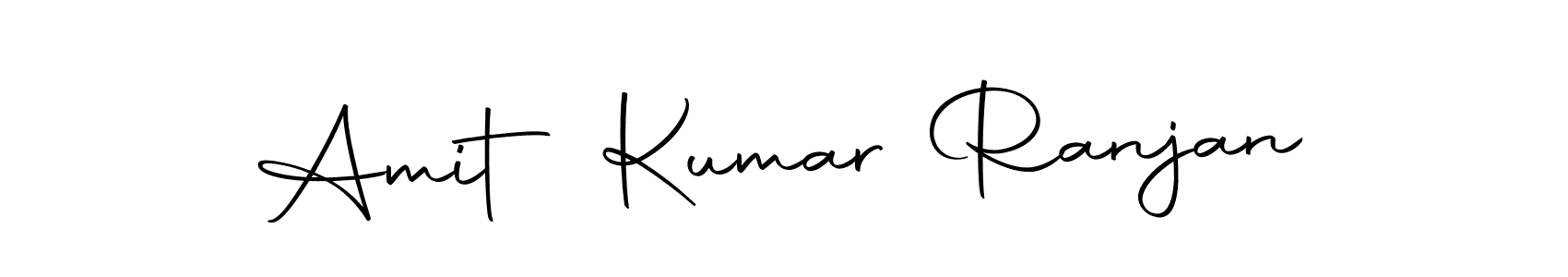 How to make Amit Kumar Ranjan name signature. Use Autography-DOLnW style for creating short signs online. This is the latest handwritten sign. Amit Kumar Ranjan signature style 10 images and pictures png