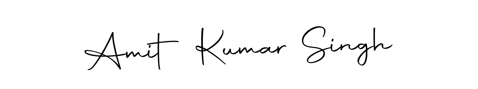 Create a beautiful signature design for name Amit Kumar Singh. With this signature (Autography-DOLnW) fonts, you can make a handwritten signature for free. Amit Kumar Singh signature style 10 images and pictures png