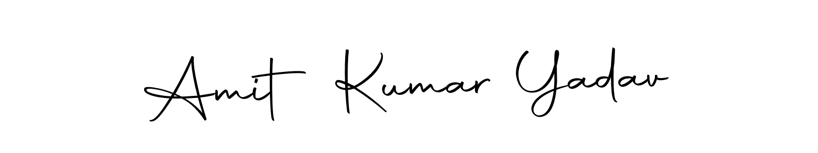 Create a beautiful signature design for name Amit Kumar Yadav. With this signature (Autography-DOLnW) fonts, you can make a handwritten signature for free. Amit Kumar Yadav signature style 10 images and pictures png