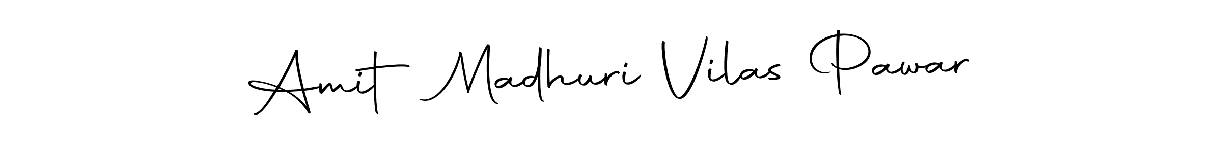 Use a signature maker to create a handwritten signature online. With this signature software, you can design (Autography-DOLnW) your own signature for name Amit Madhuri Vilas Pawar. Amit Madhuri Vilas Pawar signature style 10 images and pictures png