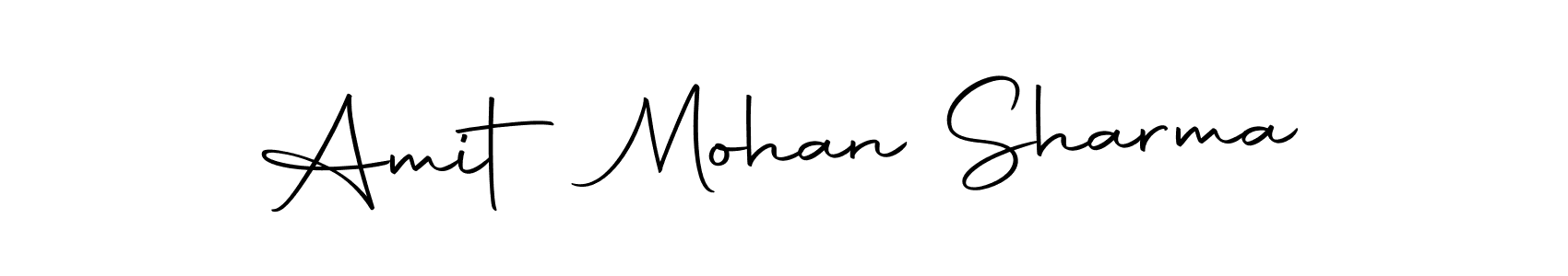 Make a beautiful signature design for name Amit Mohan Sharma. Use this online signature maker to create a handwritten signature for free. Amit Mohan Sharma signature style 10 images and pictures png