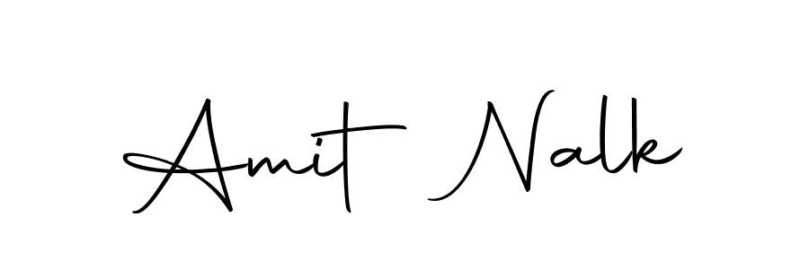 This is the best signature style for the Amit Nalk name. Also you like these signature font (Autography-DOLnW). Mix name signature. Amit Nalk signature style 10 images and pictures png