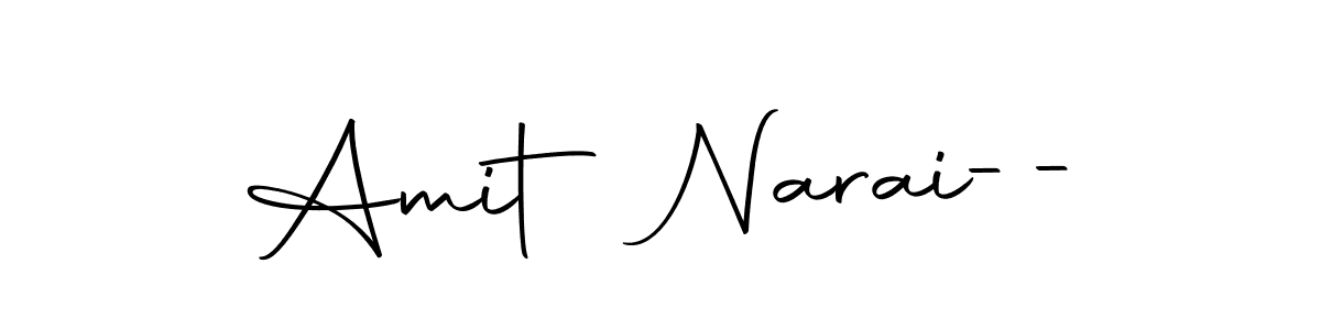 The best way (Autography-DOLnW) to make a short signature is to pick only two or three words in your name. The name Amit Narai-- include a total of six letters. For converting this name. Amit Narai-- signature style 10 images and pictures png