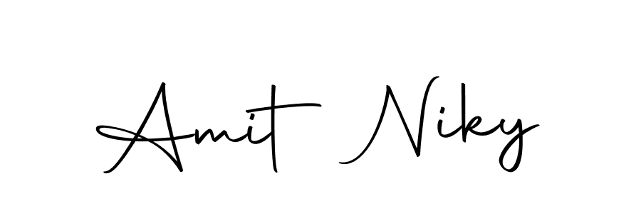 The best way (Autography-DOLnW) to make a short signature is to pick only two or three words in your name. The name Amit Niky include a total of six letters. For converting this name. Amit Niky signature style 10 images and pictures png