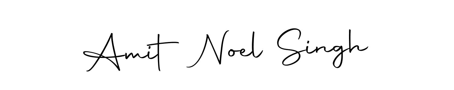 How to make Amit Noel Singh name signature. Use Autography-DOLnW style for creating short signs online. This is the latest handwritten sign. Amit Noel Singh signature style 10 images and pictures png