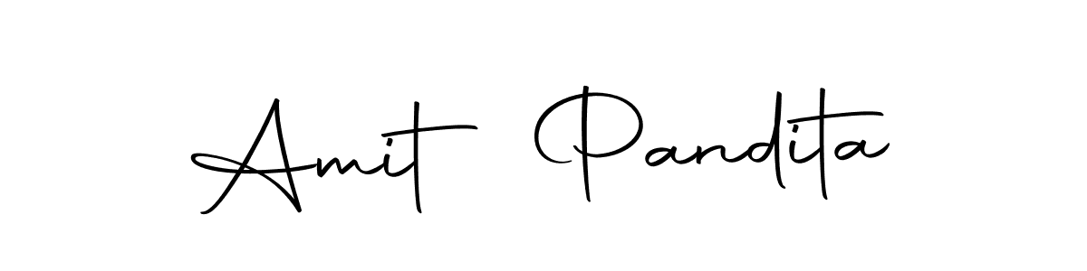 Create a beautiful signature design for name Amit Pandita. With this signature (Autography-DOLnW) fonts, you can make a handwritten signature for free. Amit Pandita signature style 10 images and pictures png